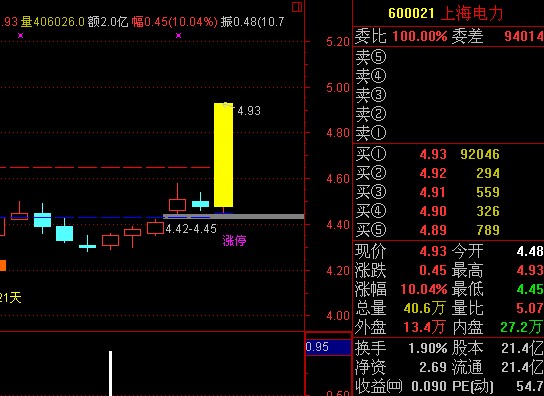 上海电力（600021）股票怎么样